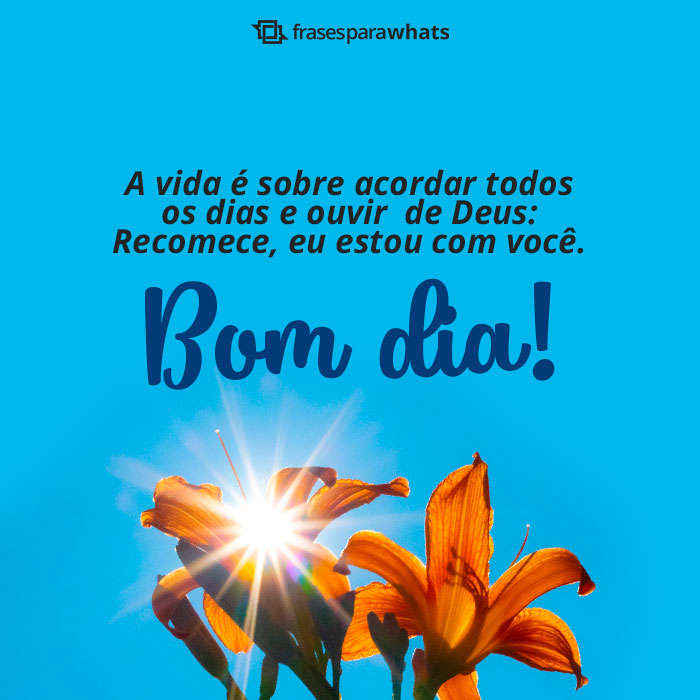 Mensagens de Bom Dia